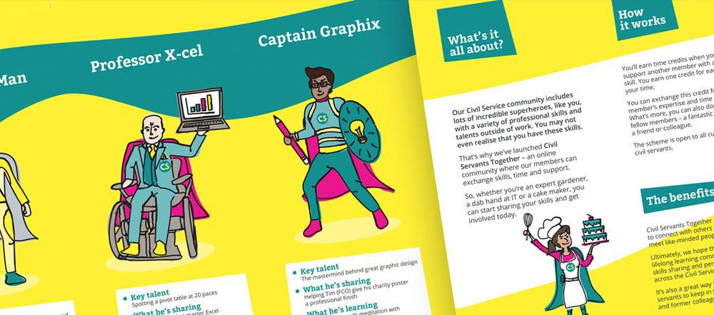 Charity copywriter 2 Sample charity copywriting for The Charity for Civil Servants