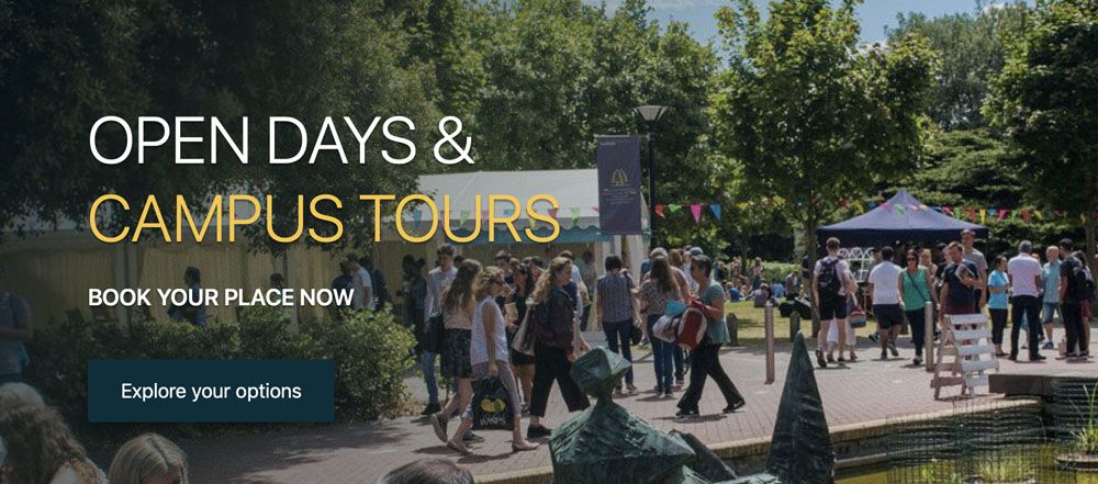 Copywriting for universities 2 Sample content from the University of Southampton website