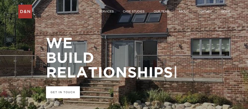 Property copywriting 2 The D&N Construction website