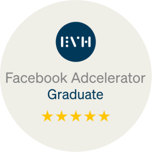 The logo for Emma van Heusen's Facebook paid ads course