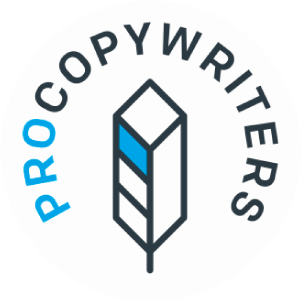 The logo for ProCopywriters, the UK's leading professional organisation for freelance copywriters