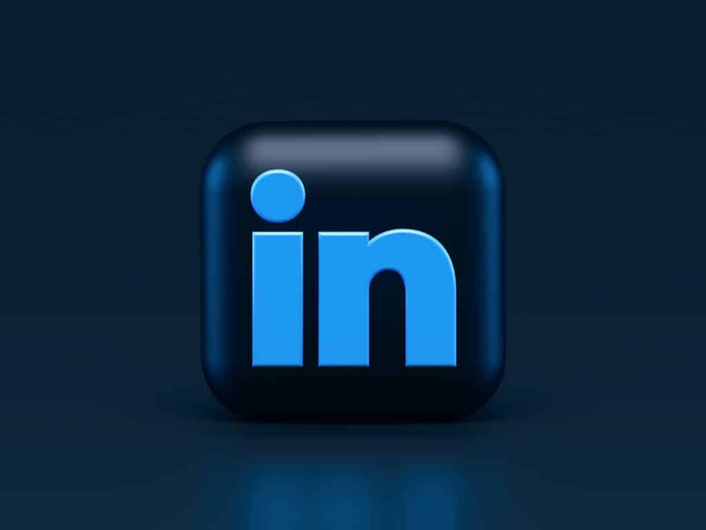 LinkedIn logo to illustrate LinkedIn trends.