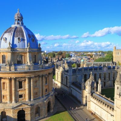 Oxford Copywriter for universities represented by a photo of the Oxford camera